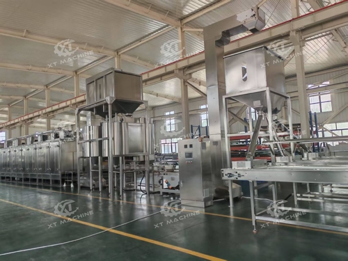Các giải pháp mới nhất về công ty Đường rang và làm trắng đậu phộng 2000-3000kg/h được vận chuyển đến Ai Cập