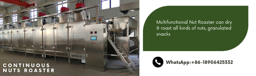 Latest company news about Sản xuất hạt liên tục nướng hạt đa chức năng lò nướng
