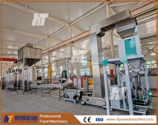 Kiểm soát nhiệt độ nâng cao Dòng vỏ đậu phộng rang đậu phộng Blanched