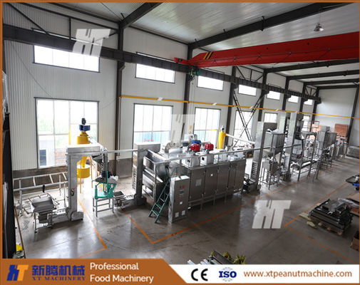Giá tốt. Máy rang hạt hoàn toàn tự động Thiết bị rang đậu phộng liên tục 300kg / H trực tuyến