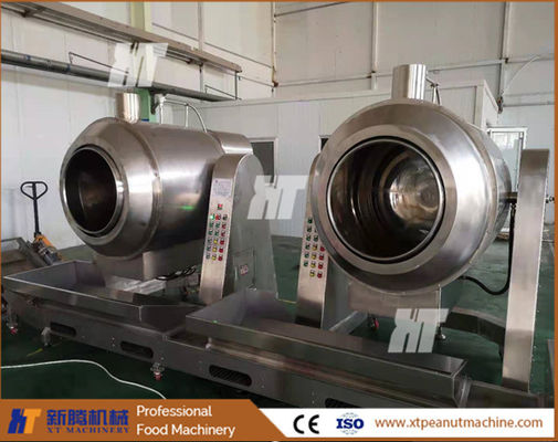 Giá tốt. Máy phủ đường đậu phộng ISO Máy phủ đường và máy sưởi ấm trực tuyến