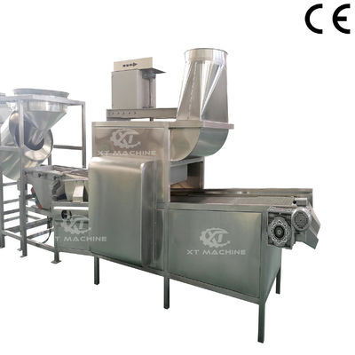 Giá tốt. Máy làm mát đậu phộng bằng thép không gỉ 304 với công suất 1800 kg/h và điện áp 220V/380V để chế biến hạt trực tuyến