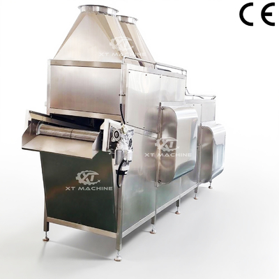 Giá tốt. 600-1800kg/h Máy làm mát đậu phộng tự động hạt nướng làm mát khí LNG/LPG trực tuyến