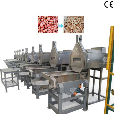 Giá tốt. Stainless Steel PLC Control Split Peanut Blancher với 800-1000kg/h Capacity for Peanut Processing trực tuyến