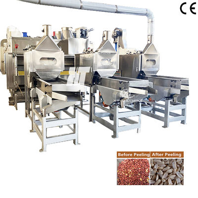 Giá tốt. Peanut Slitting and Blanching Machine with SUS304 Construction for Efficient Peanut Processing trực tuyến
