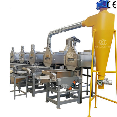 Giá tốt. 500-1000kg/h Peanut Cutting and Blanching Machine Split Nut Blanching Machine With CE Certification trực tuyến