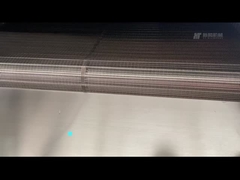 Ống bếp liên tục loại dây đai 300kg/h Ứng dụng nướng hạt sưởi điện với làm mát bằng không khí