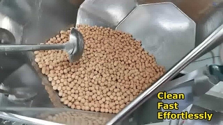 Dây chuyền sản xuất phủ và làm bánh các loại hạt