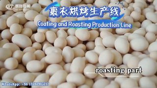 máy/dây chuyền sản xuất bánh mì kẹp đậu phộng tráng phủ#đậu phộng#dây chuyền sản xuất#máy#lớp phủ#roaster