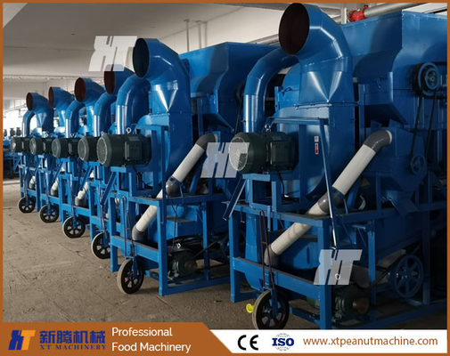 Máy tách vỏ đậu phộng ISO 800-5000Kg / H Máy tách vỏ lạc tự động