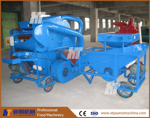 Giá tốt. Máy bóc vỏ đậu phộng hiệu quả cao Máy bóc vỏ đậu phộng 7.7kw Thiết bị tách vỏ đậu phộng trực tuyến
