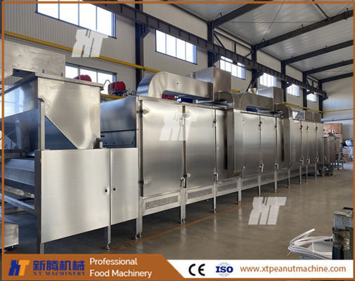 Giá tốt. Máy rang liên tục 1000kg/H Máy rang các loại hạt tự động SUS304 trực tuyến