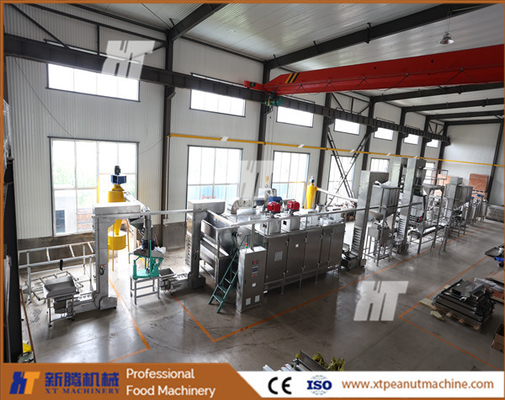 Giá tốt. Máy rang hạt hoàn toàn tự động Thiết bị rang đậu phộng liên tục 300kg / H trực tuyến
