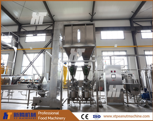 Giá tốt. Máy nghiền bơ hạnh nhân 200kg/h Máy làm bơ đậu phộng thương mại SUS304 trực tuyến