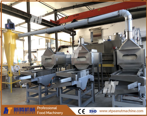 Giá tốt. Máy chần đậu phộng SUS304 Máy chần đậu phộng trực tuyến