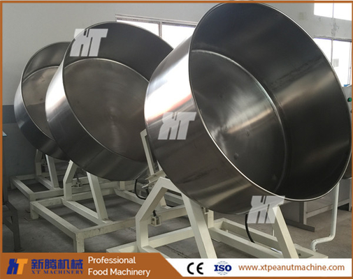 Giá tốt. Nguyên liệu thực phẩm Máy phủ đậu phộng Thiết bị cán kẹo Iso 400kg / H trực tuyến