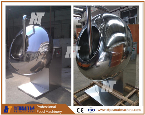 Giá tốt. Năng suất cao Máy phủ đậu phộng Máy phủ kẹo đường cho ngành công nghiệp ăn nhẹ trực tuyến