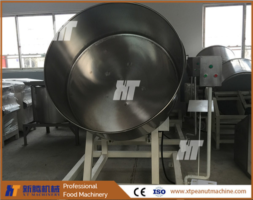 Giá tốt. Máy phủ đậu phộng tự động 100kg / H Máy chế biến đậu phộng quay Hazel trực tuyến