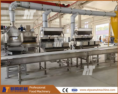 Giá tốt. Máy chần đậu phộng 600kg/h Máy bóc vỏ đậu phộng rang hạt dẻ trực tuyến