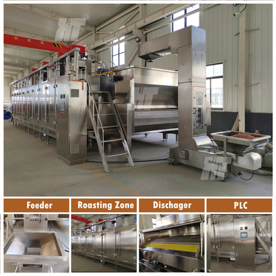 Giá tốt. Máy rang hạt tự động Hệ thống rang hạt liên tục trực tuyến