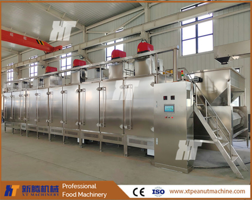 Giá tốt. Máy rang hạt công nghiệp Hạt liên tục Lò nướng Hạt điều hạnh nhân Hạt Hezelnut trực tuyến