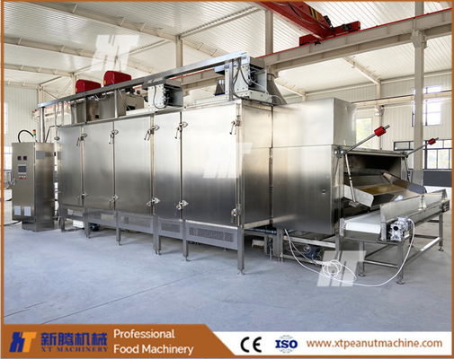 Giá tốt. Máy rang hạt liên tục thương mại Máy rang hạt đa chức năng trực tuyến