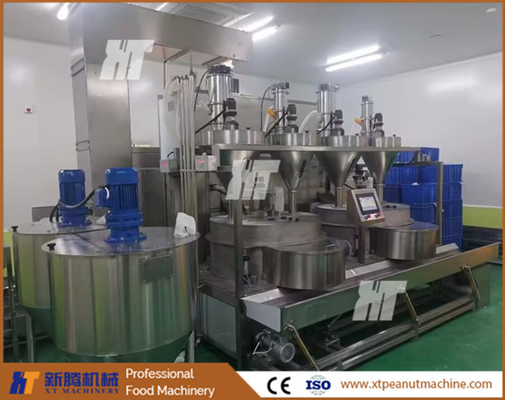 Giá tốt. Bộ điều khiển PLC Máy sơn đậu phộng tự động Máy sơn đậu phộng Máy nướng đậu phộng trực tuyến