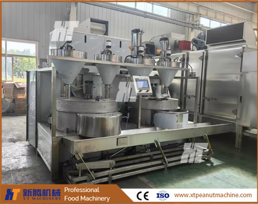 Giá tốt. Máy chế tạo hạt đậu được phủ bằng PLC WNCG-90 Mô hình Máy phủ hạt đậu trực tuyến
