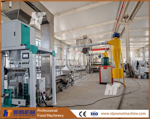 Giá tốt. PLC điều khiển đậu phộng rang và dòng làm trắng Nhà máy chế biến đậu phộng làm trắng đậu phộng làm trắng trực tuyến