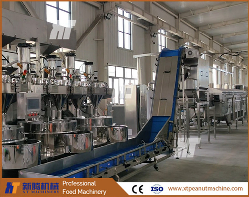 Nhà máy chiên đậu phộng tự động