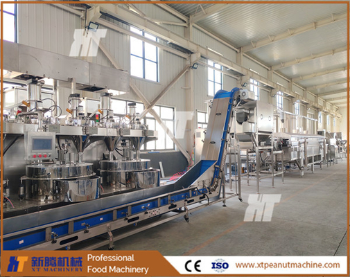 Nhà máy chế biến hương vị đậu phộng đậu phộng hoạt động cao