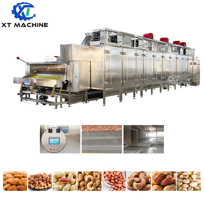 Máy rang đậu phộng tự động chất lượng cao Máy rang hạt dẻo Máy sấy khô Máy chế biến