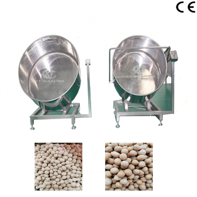 Giá tốt. Máy sơn monomer kẹo đậu phộng tự động 100kg/h Thiết bị sơn quay trực tuyến