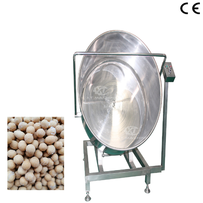 Giá tốt. Máy sơn bột hạt hạnh nhân đơn SUS304 Máy sơn bột tự động 0,55kw Với phương pháp sưởi ấm bằng điện trực tuyến