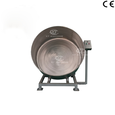 Giá tốt. Máy phủ sôcôla đậu phộng đường kính lớn 100kg/h Để phủ hoàn hảo thực phẩm trực tuyến