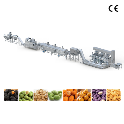 Giá tốt. Dây chuyền sản xuất chiên đậu phộng có vỏ thương mại, thiết bị chế biến chiên đậu phộng có vỏ trực tuyến