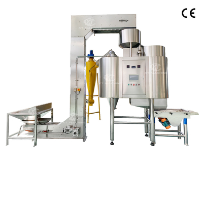 Giá tốt. 1000-1200kg/h Máy da đậu phộng trên không Máy da đậu phộng khô cho sản xuất quy mô lớn trực tuyến