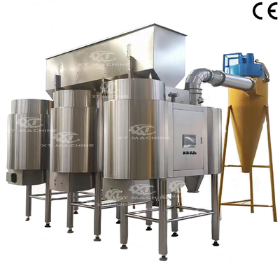 Giá tốt. Máy làm trắng đậu phộng không khí hoàn toàn tự động không có bột và bề mặt mịn trực tuyến
