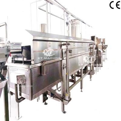 Giá tốt. Máy chiên liên tục tự động tiên tiến của các nhà máy chế biến hạt cho dây chuyền sản xuất hạt dẻo trực tuyến