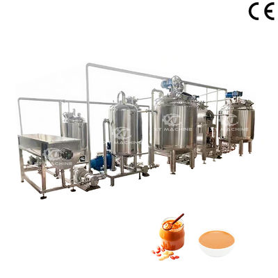 Giá tốt. 2000kg / h hiệu quả cao dây chuyền sản xuất bơ đậu phộng hoàn toàn tự động áp dụng kiểm soát chương trình PLC và dễ vận hành trực tuyến
