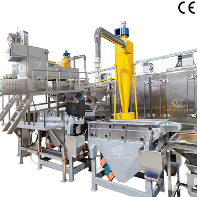 Giá tốt. Máy nghiền đậu phộng tự động 500kg/h Máy cắt đậu phộng Máy nghiền hạt trực tuyến