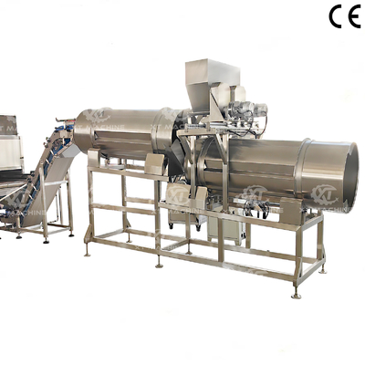 Máy tạo hương vị trống hai 500kg/h S304 thép không gỉ