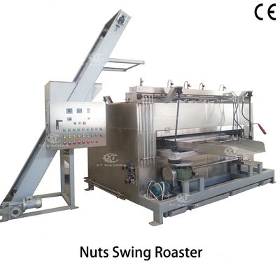 50kg/h thép không gỉ phủ hạt Swing Roaster 220V/380V