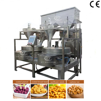 Giá tốt. Máy Tráng Hạt Tự Động Bằng Thép Không Gỉ cho Đậu Phộng, Hạnh Nhân, Điều trực tuyến