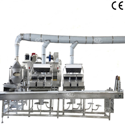 SUS304 Vận tải dây chuyền công nghiệp có tốc độ điều chỉnh 500kg/h