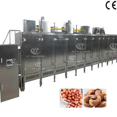 Giá tốt. Máy nướng hạt dây chuyền liên tục bằng thép không gỉ loại thực phẩm 304 2000kg/h trực tuyến