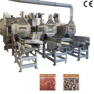Giá tốt. 600-800kg/h Peanut Blanching Machine with 98-99% Peeling Rate trực tuyến