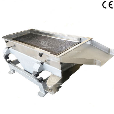 Máy lọc lột rung hai lớp Sử dụng thương mại SS304 Màn hình rung nhỏ