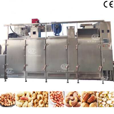 Giá tốt. Máy rang hạt liên tục 300kg/h cho chế biến thực phẩm trực tuyến