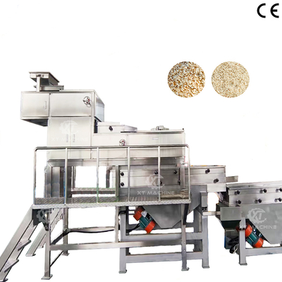 Giá tốt. Máy cắt đứt đậu phộng bốn giai đoạn cho các nhà máy chế biến hạt 500kg/h-1000kg/h trực tuyến
